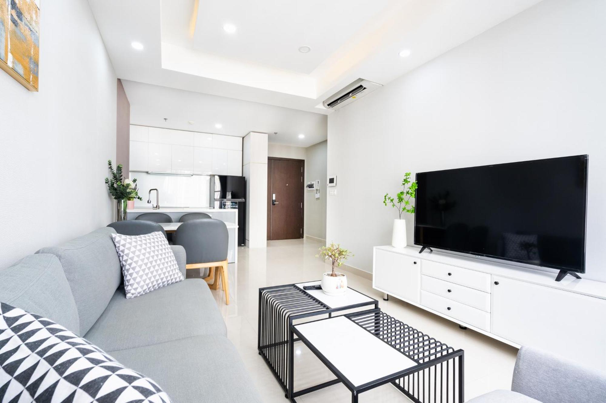 Min' Apartment - Rivergate Residence Downtown Bui Vien - Free Pool Ho Si Minh-város Kültér fotó